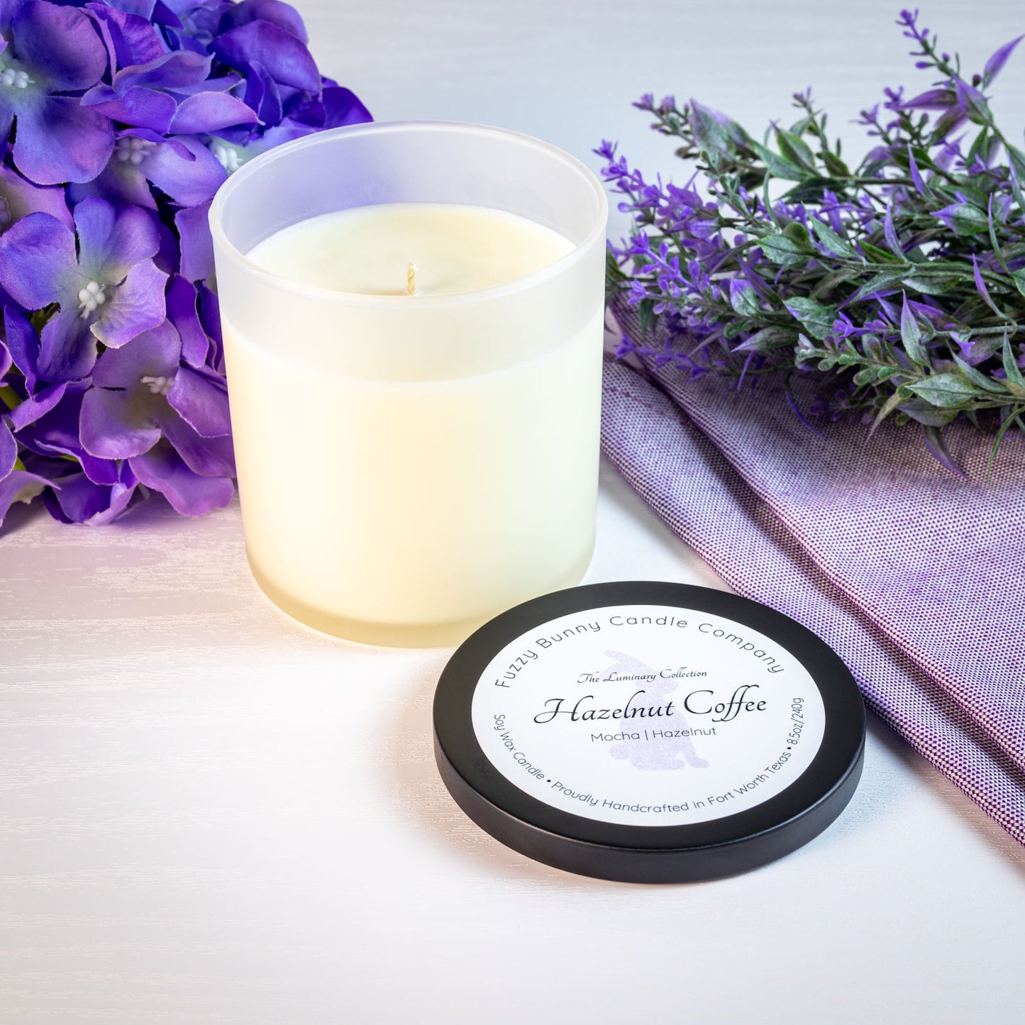 Hazelnut Coffee 8.5oz Soy Candle