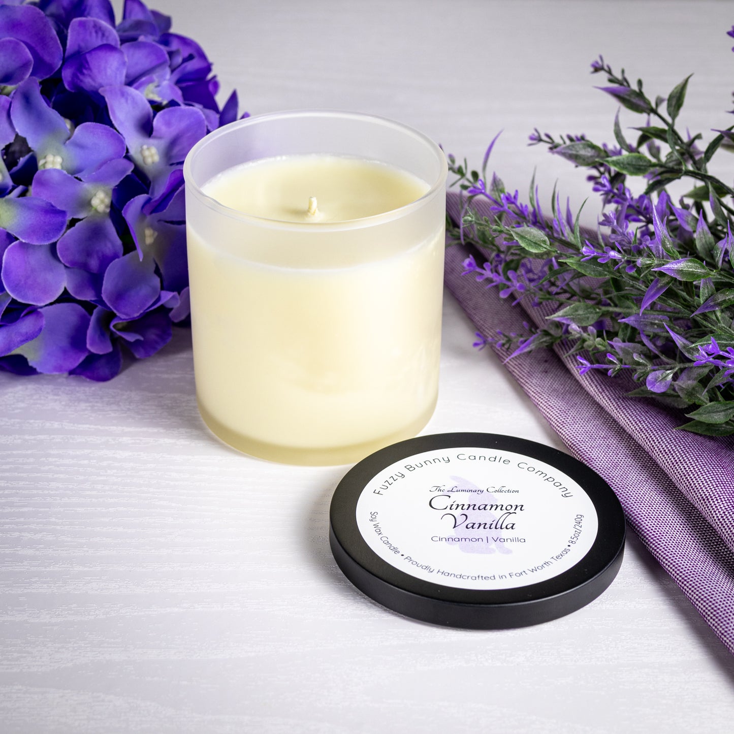 Cinnamon Vanilla 8.5oz Candle